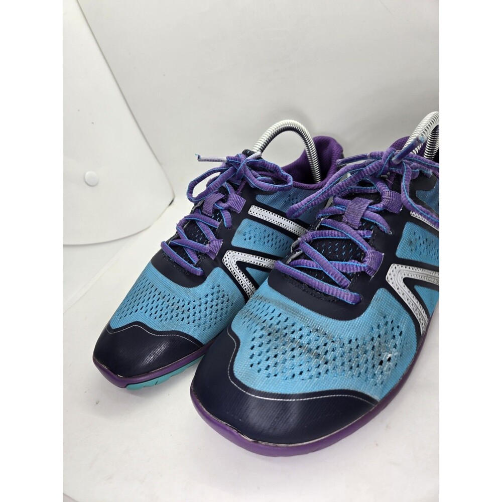 Xero HFS Shoes Women's 9 Blue Minimalist Barefoot Running Zero Drop Gym Sneakers - Picture 4 of 8